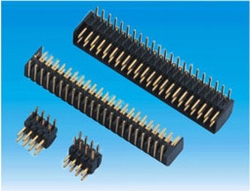 2.0mm雙排單塑排針DIP